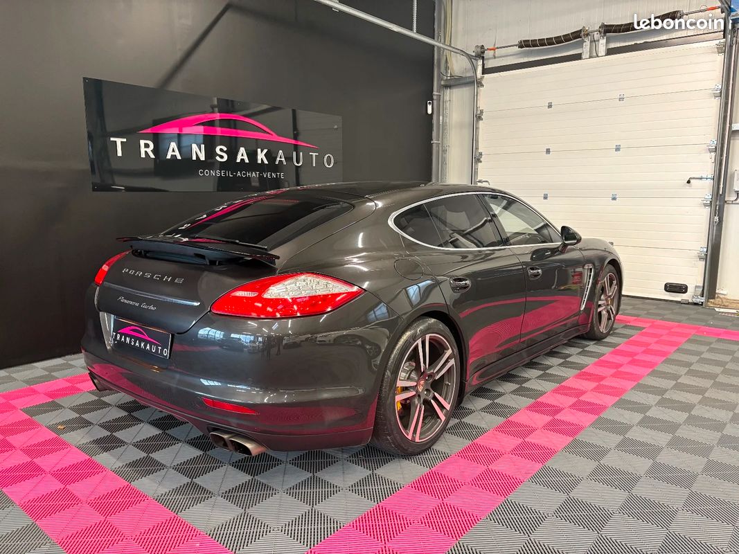 PORSCHE PANAMERA Turbo V8 4.8 500 PDK CÉRAMIQUES/TOIT OUVRANT/SUIVI PORSCHE (image 8)