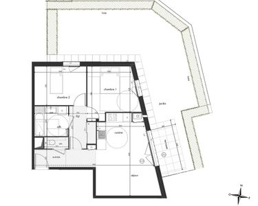 Appartement 342 000 € - 60 m²