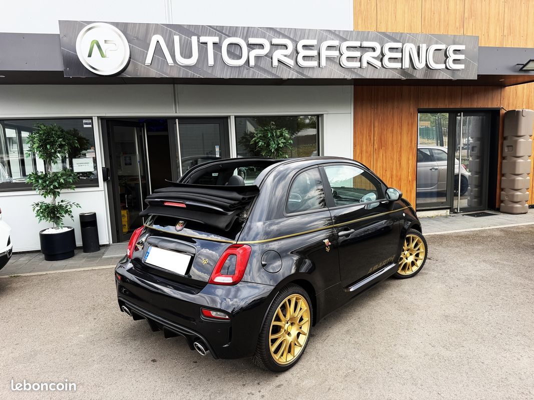 Abarth 500C 1.4 TURBO T-JET 165 CH 595 SCORPIONEORO*1ER MAIN*EDITION 2000 EXEMPLAIRES (image 7)