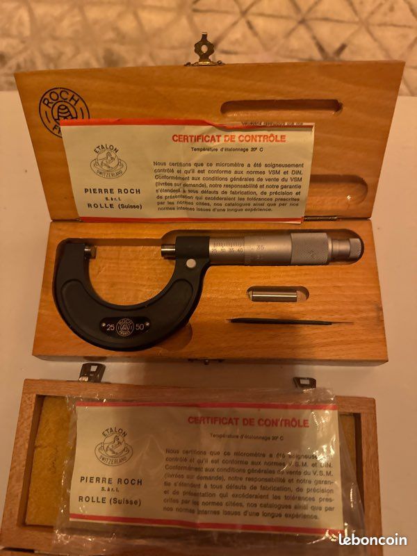Coffret Micrométre de profondeur a rallonge 0-150mm