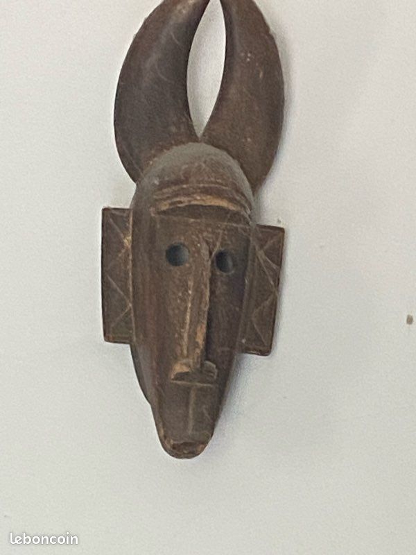 Collection de 6 masques africains (image 3)