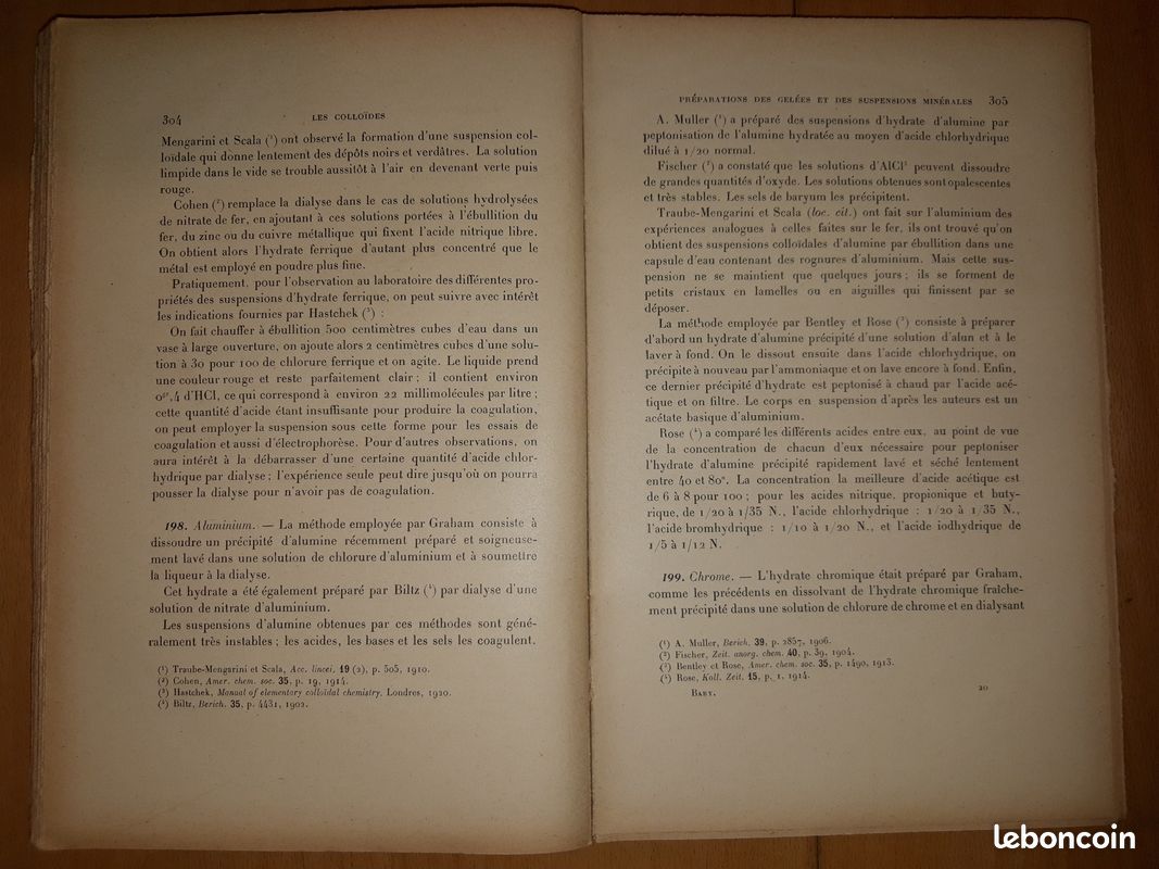 Les Colloïdes - Leurs gelées & leurs solutions - 1921 Paul Bary - DUNOD (image 3)