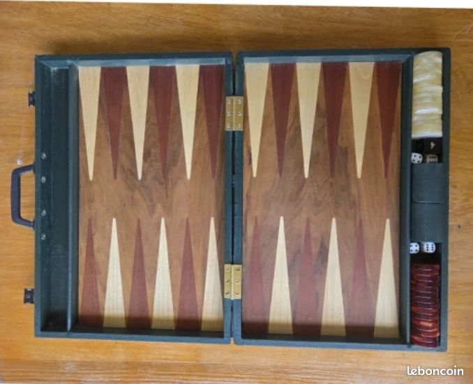 Plateau de Backgammon Vintage | Les Échiquiers du Roi