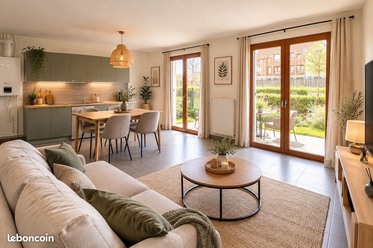 Appartement 3 pièces 58 m² · à Serris · 57,6 m² · 299 000 €