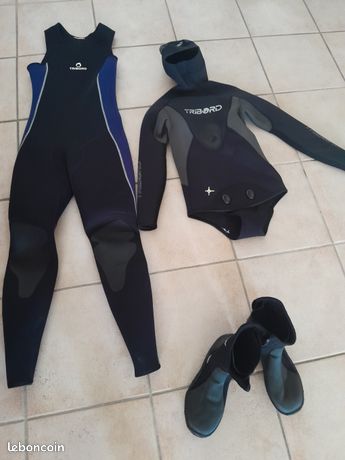 Salopette Costume Tribord Uomo Salopette De Tenue Peche Decathlon