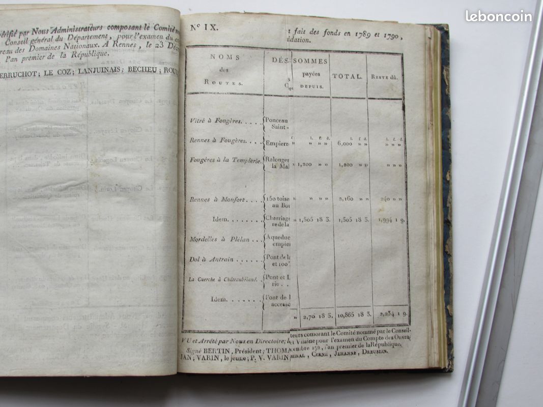 COMPTE RENDU DU NOUVEAU CONSEIL-GÉNÉRAL DU DÉPARTEMENT D'ILLE ET VILAINE, par le DIRECTOIRE sortant, (image 8)