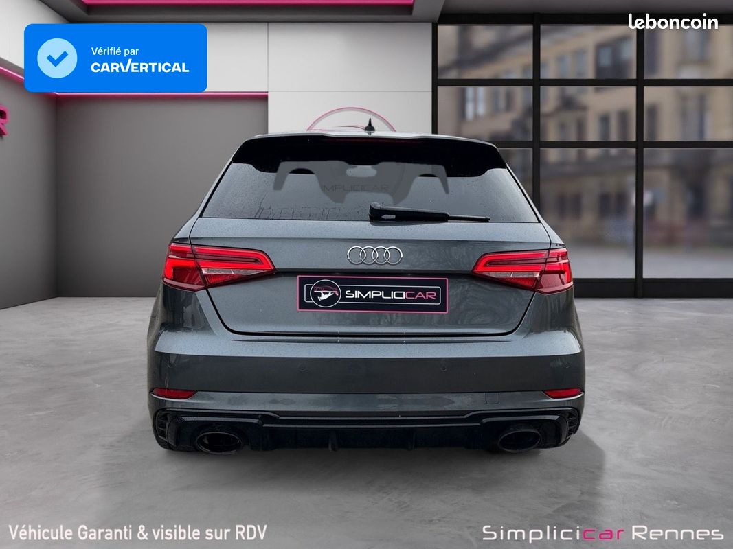 AUDI RS3 SPORTBACK 2.5 TFSI 400 QUATTRO S TRONIC 400Ch Garantie 12 mois (image 14)