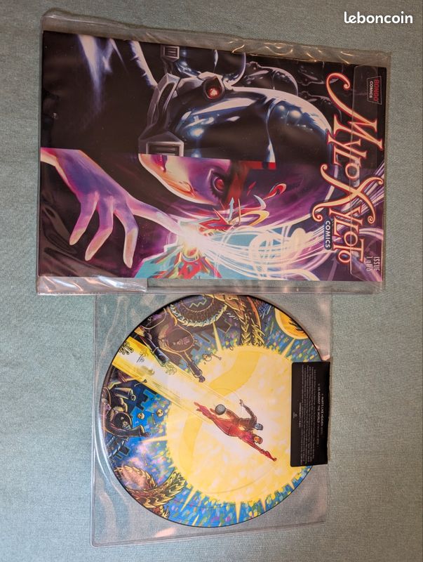 Coldplay Mylo xyloto EP picture disk 7" + Comics (image 1)