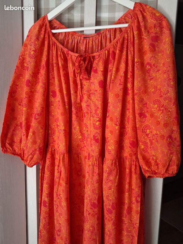 Jolie robe longue style Bohême, grande taille (image 10)