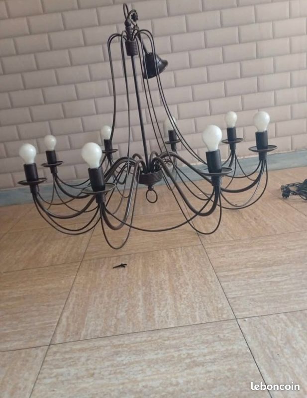 Lustre en fer (image 2)