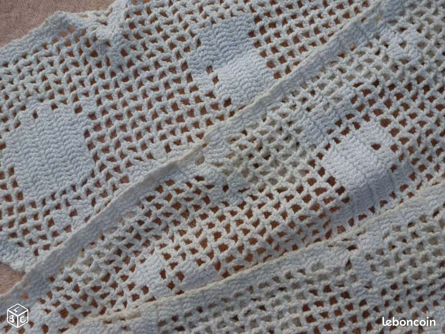 Volant crochet coton pour étagère (image 2)