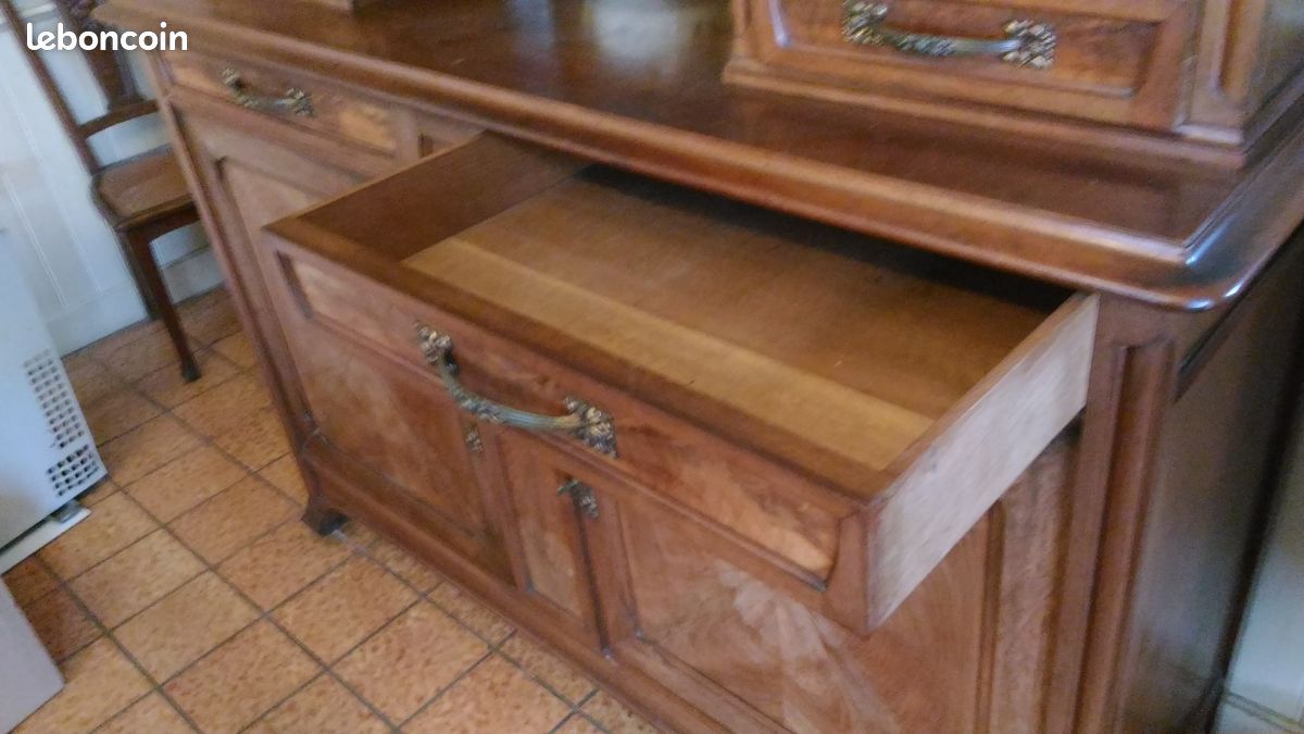 Buffet deux corps et vitrine (image 4)