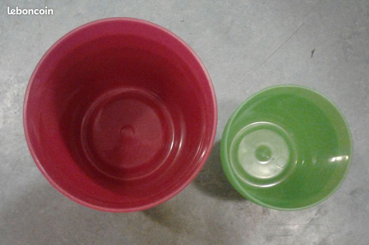 Gobelets rouges et verts d´Ikea (image 2)