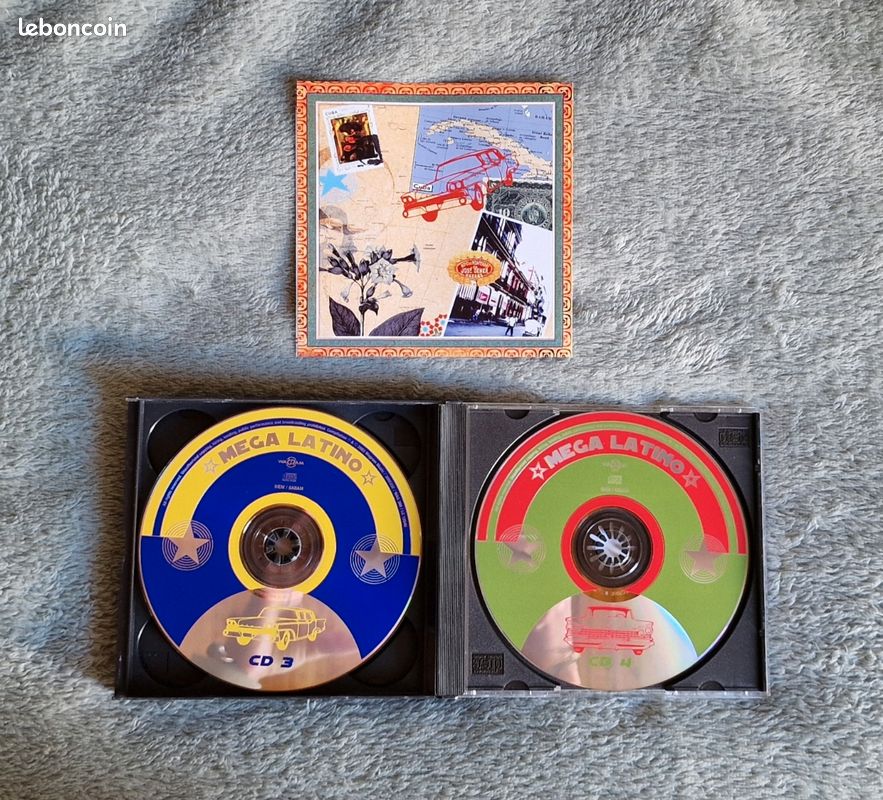 Coffret cds x4 Méga latino, très bon état (image 3)