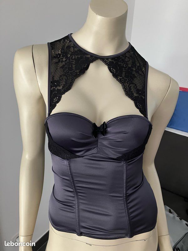 Bustier rouge gorge (image 2)