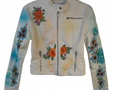 Veste moto cloutée en cuir pour femme | Ralph Lauren® FR