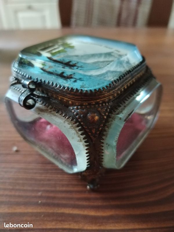 ANCIEN ÉCRIN BOITE LIP pour montre bracelet homme jewel box bijou EUR