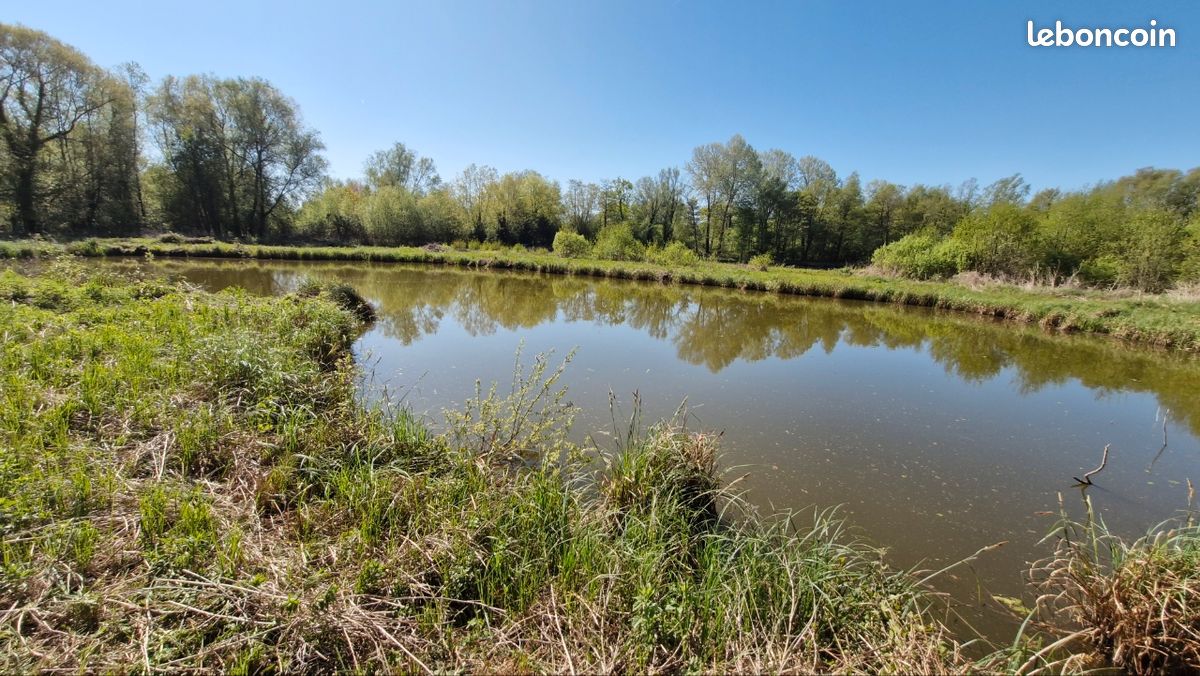 Terrain de loisirs avec etang · à Fontaine-sur-Somme · 18 500 €