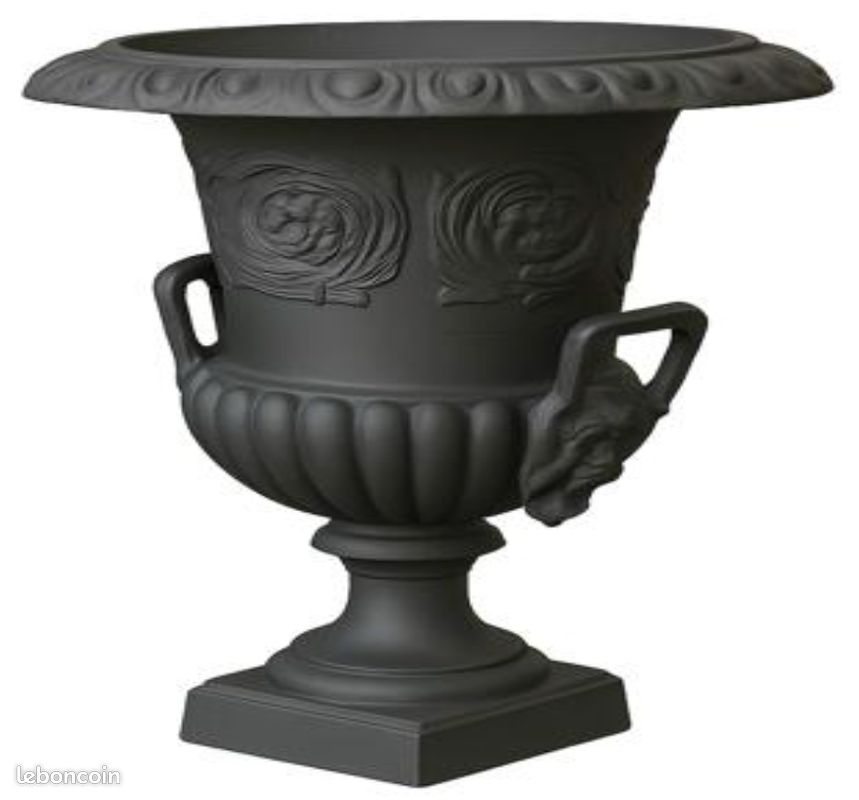 Pot de fleur en fonte jardin L'Urne Médicis "Souveraine" (image 1)