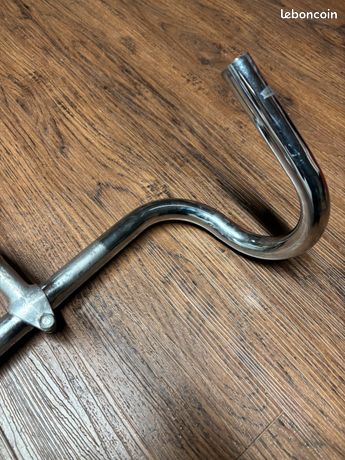 Guidon Vélo Route Vintage Belleri France - Drop Bars, 410 Mm, NOS, Italie