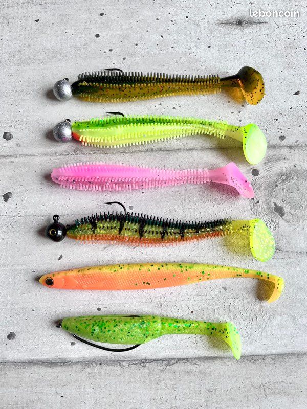 Leurres souples Fox rage Spikey Shad + Westin pêche (image 3)
