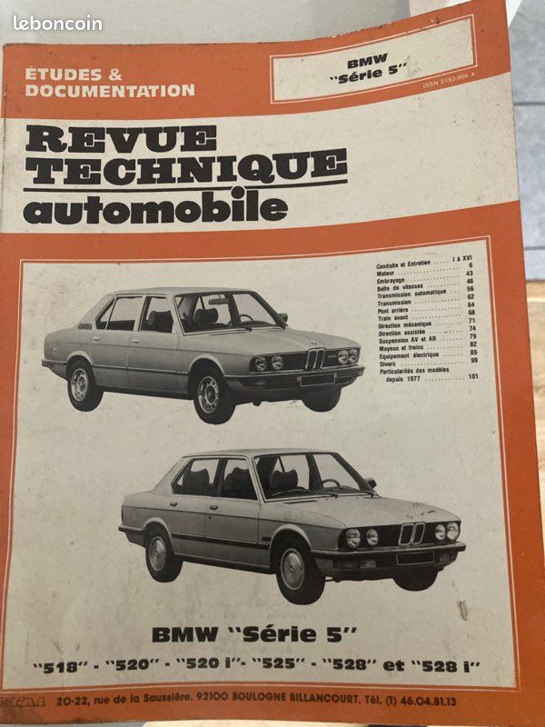 RTA bmw serie 5 - Collection