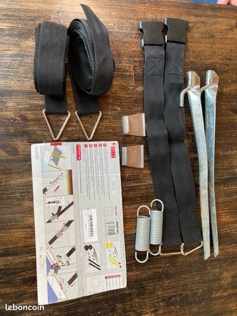 Kit De Sangles Anti-Tempête Pour Auvent Fiamma Caravane - Fixation Solide Dès 2009