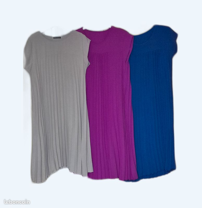 Robes plissées sans manches (image 10)