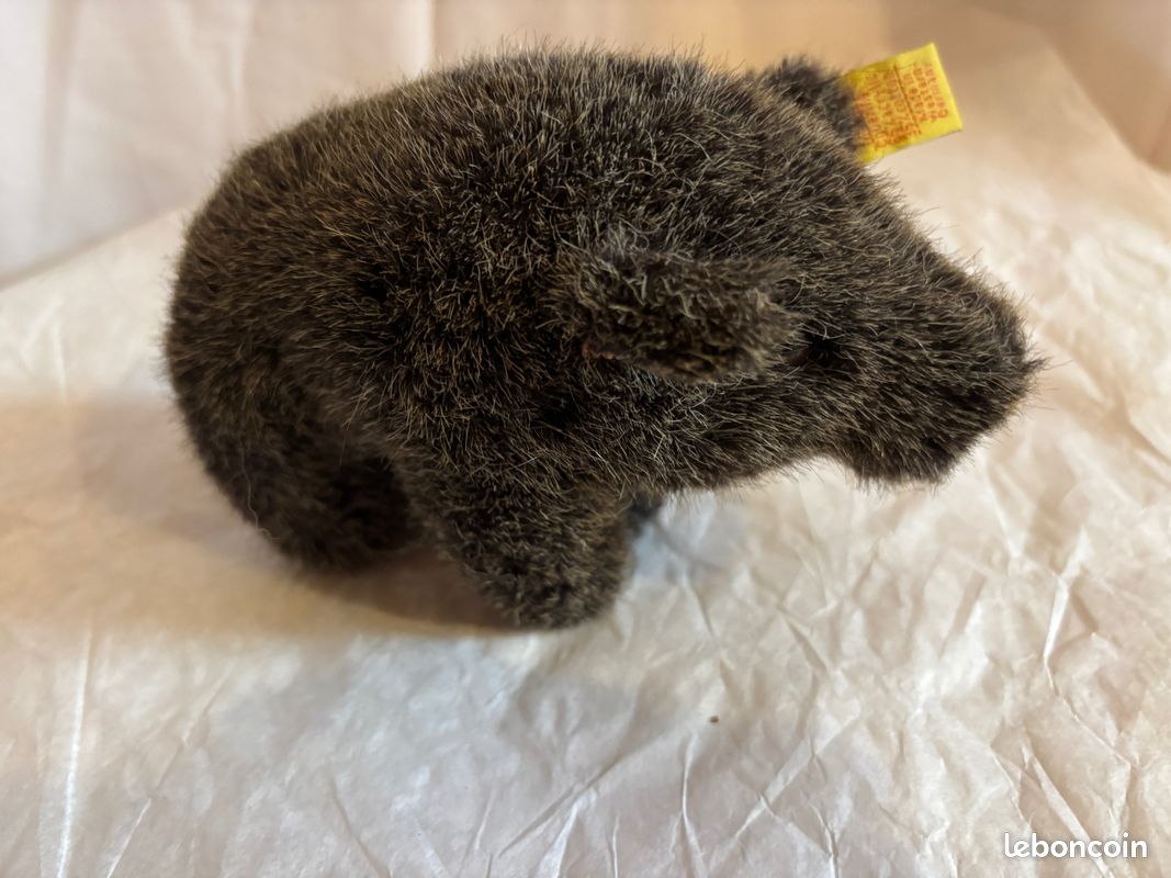 STEIFF cochon sanglier vintage (image 4)