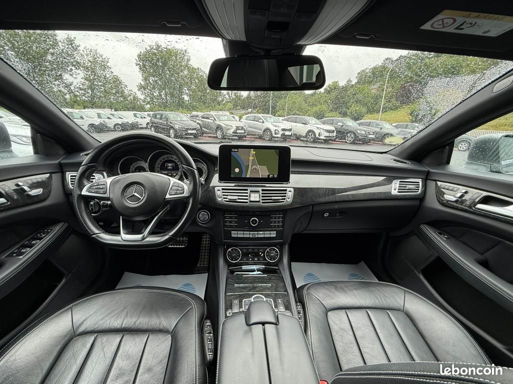 MERCEDES CLS 350 d - BVA 9G-Tronic Plus Sportline 4-Matic - BVA GPS + TOIT OUVRANT + CAMERA AR (image 17)