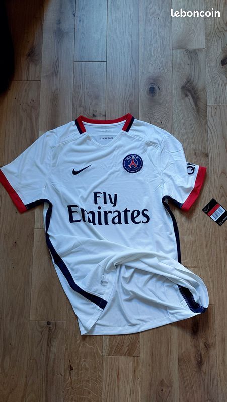 Maillot Paris Saint-Germain Stock Pro - Saison 2015/2016, Taille M, Neuf Sous étiquette