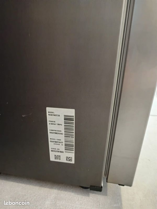 Frigo Samsung SpaceMax 365L – Excellent État – 799 Neuf, Seulement 599 (image 7)