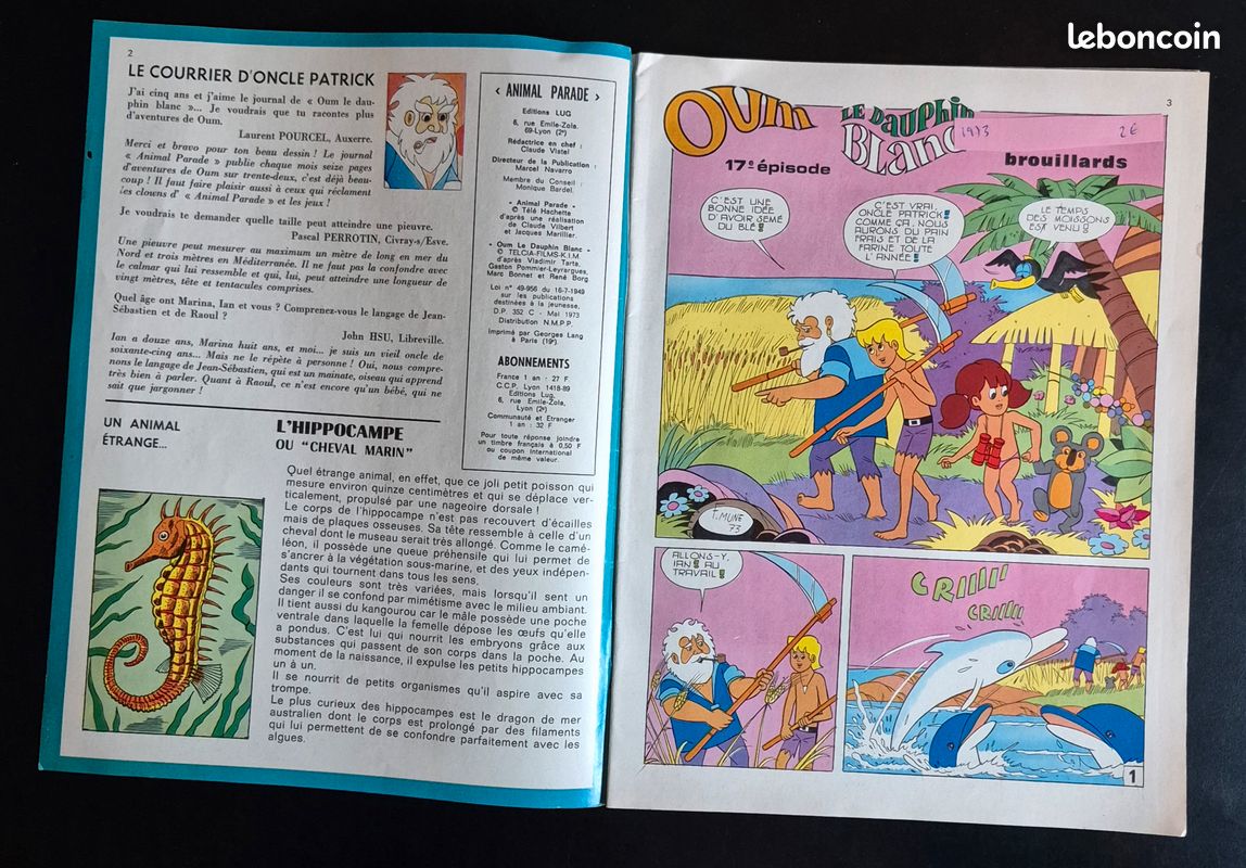 Animal parade - oum le dauphin blanc (image 2)