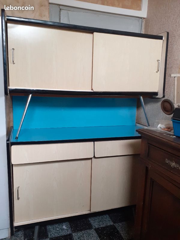 Buffet formica "Vintage" années 1950-60 (image 1)