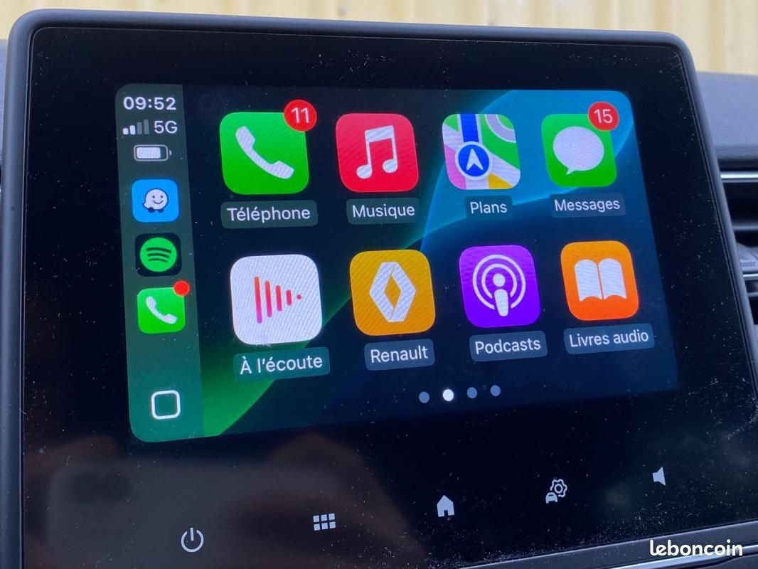 Renault Captur BUSINESS HYBRIDE E TECH 145CV CARPLAY/CAMERA/ROUE DE SECOURS/GPS (image 5)