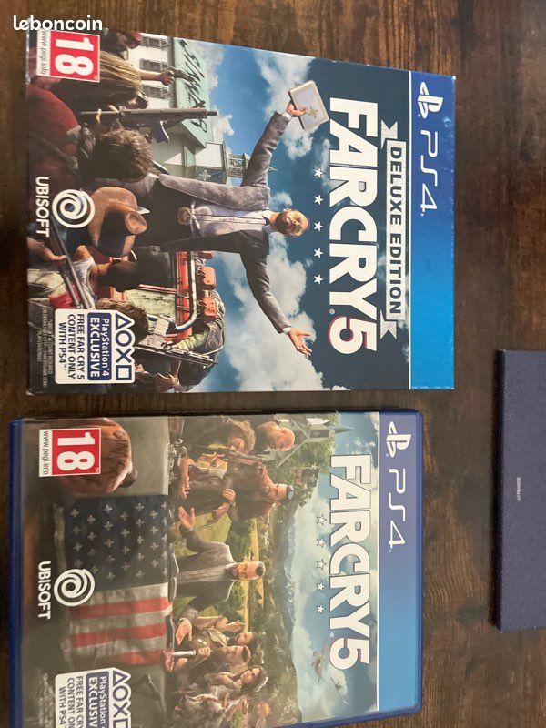 Jeu ps4 collector farcry 5 édition deluxe (image 1)