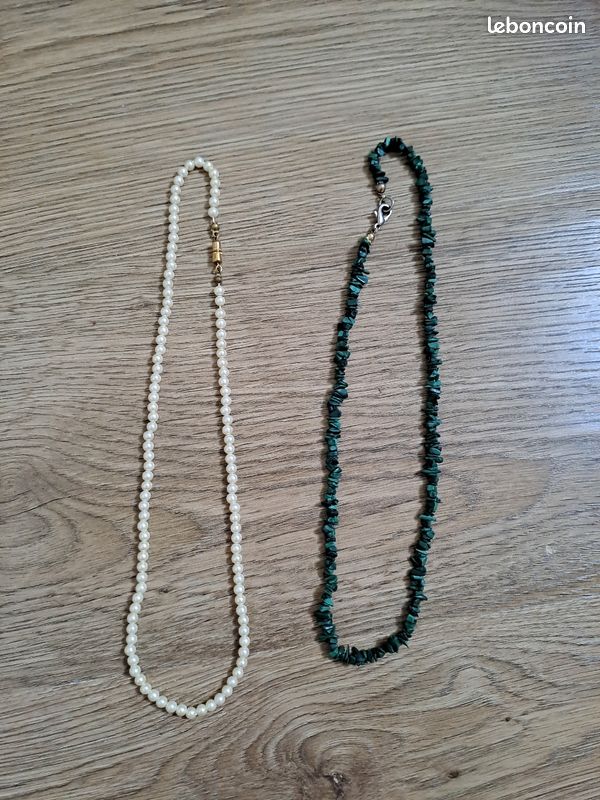 Collier en malachite (image 1)