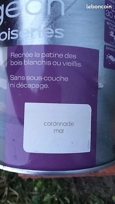 Badigeon poutres/boiseries neuf cotonnade mat (image 2)