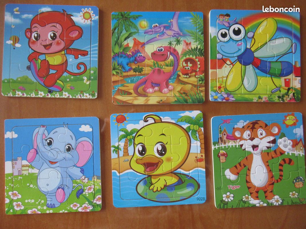 Lot Puzzle bois (image 1)