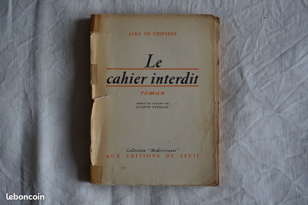 Le Cahier Interdit - Alba De Céspedes - 1954 (image 1)