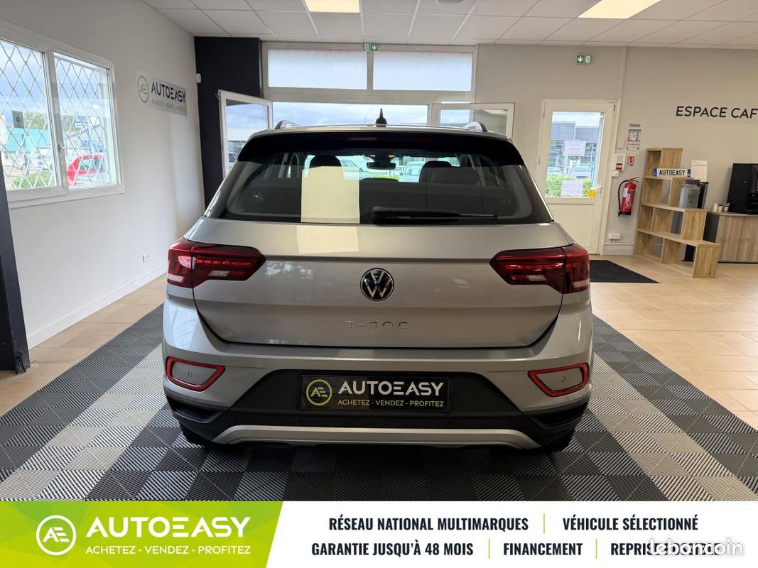 Volkswagen T-Roc PHASE 2 1.5 TSI DSG7 150 / LIFE PLUS / ENTRETIEN COMPLET VOLKSWAGEN (image 4)