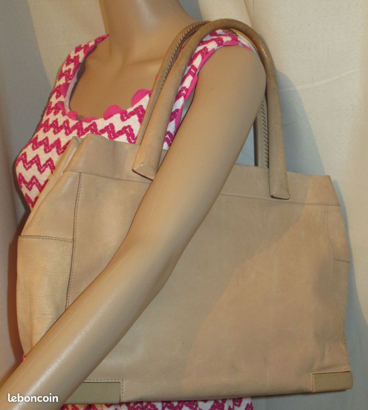 Grand sac en cuir souple Max Mara (image 1)
