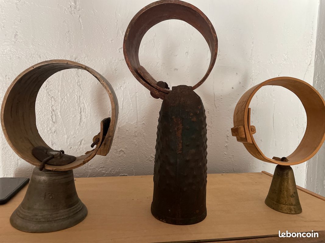 Cloche vache ronde n°9 - Ukal - Fonte de laiton
