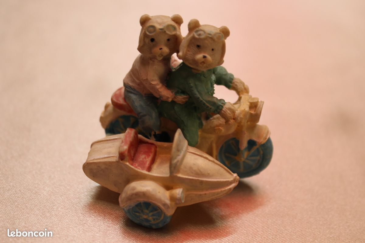 MOTO Side-car Miniature résine N° 36 SIDE26 (image 1)