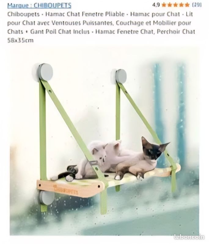 Hamac pour chat (image 1)