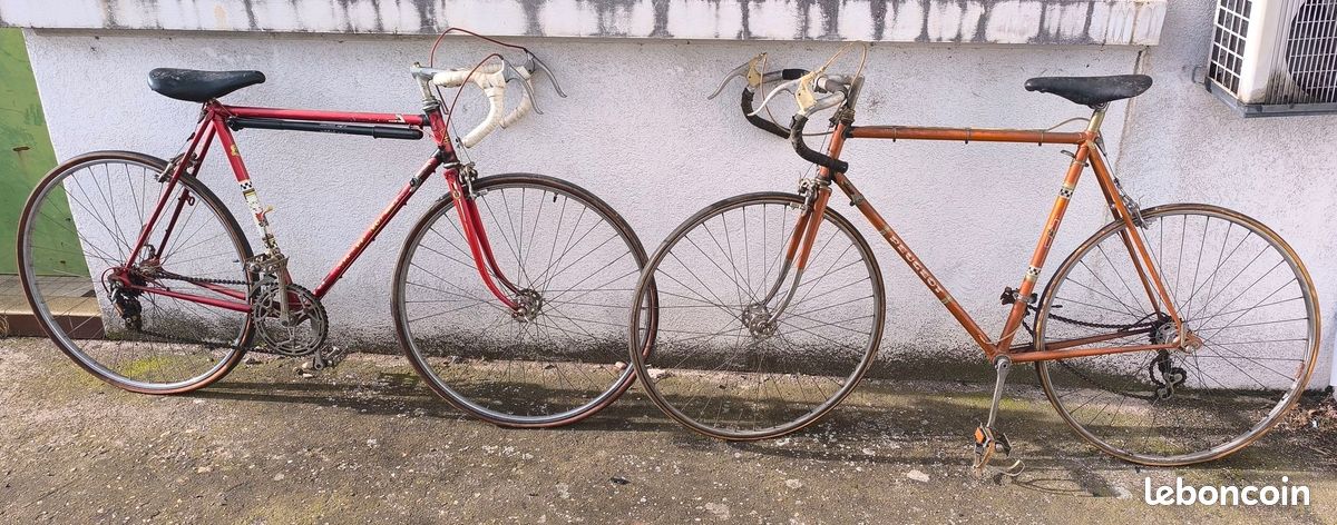 Dérailleur Simplex Velo Peugeot Ancien Orange Vélo Vintage