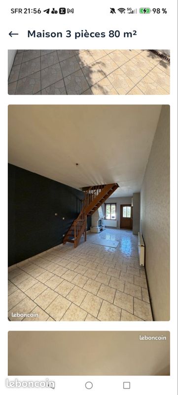 Maison 3 pièces 80 m² · à Sin-le-Noble · 80 m² · 750 €/mois