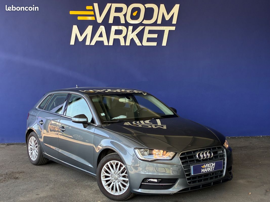 AUDI A3 2.0 D 150ch S line - 2013 - 166 000 km - Suivi complet - Distribution OK - Garantie 6 mois incluse (image 1)