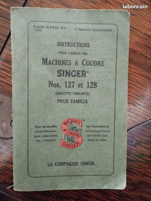 Ancienne table Singer (image 4)