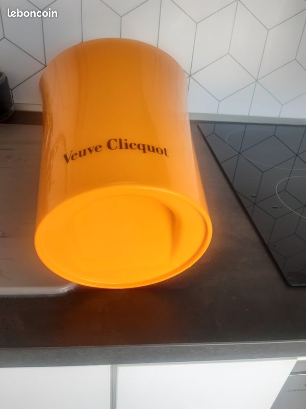 Seau a glace ou champagne veuve clicquot (image 3)